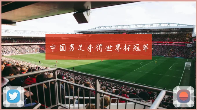 中国男足夺得世界杯冠军